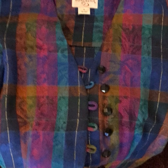 Vintage Doncaster 2 piece suit, imported fabric, top size 6, skirt size 4 - Picture 7 of 8